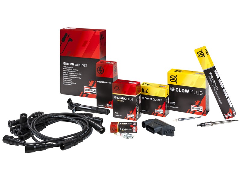 Kompletní řada produktů pro zapalování a žhavení Champion